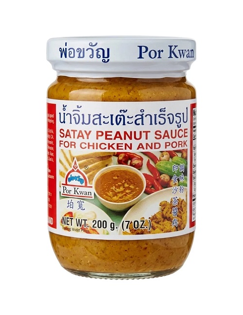 Salsa Satay con arachidi - Por Kwan 200g.